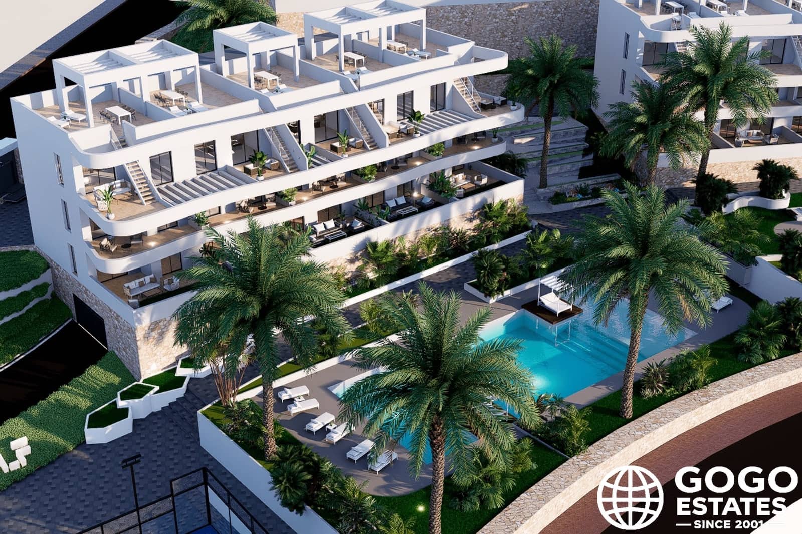 2 soveværelse Penthouse til salg i Finestrat med swimmingpool garage - € 429.900 (Ref: 10164372)