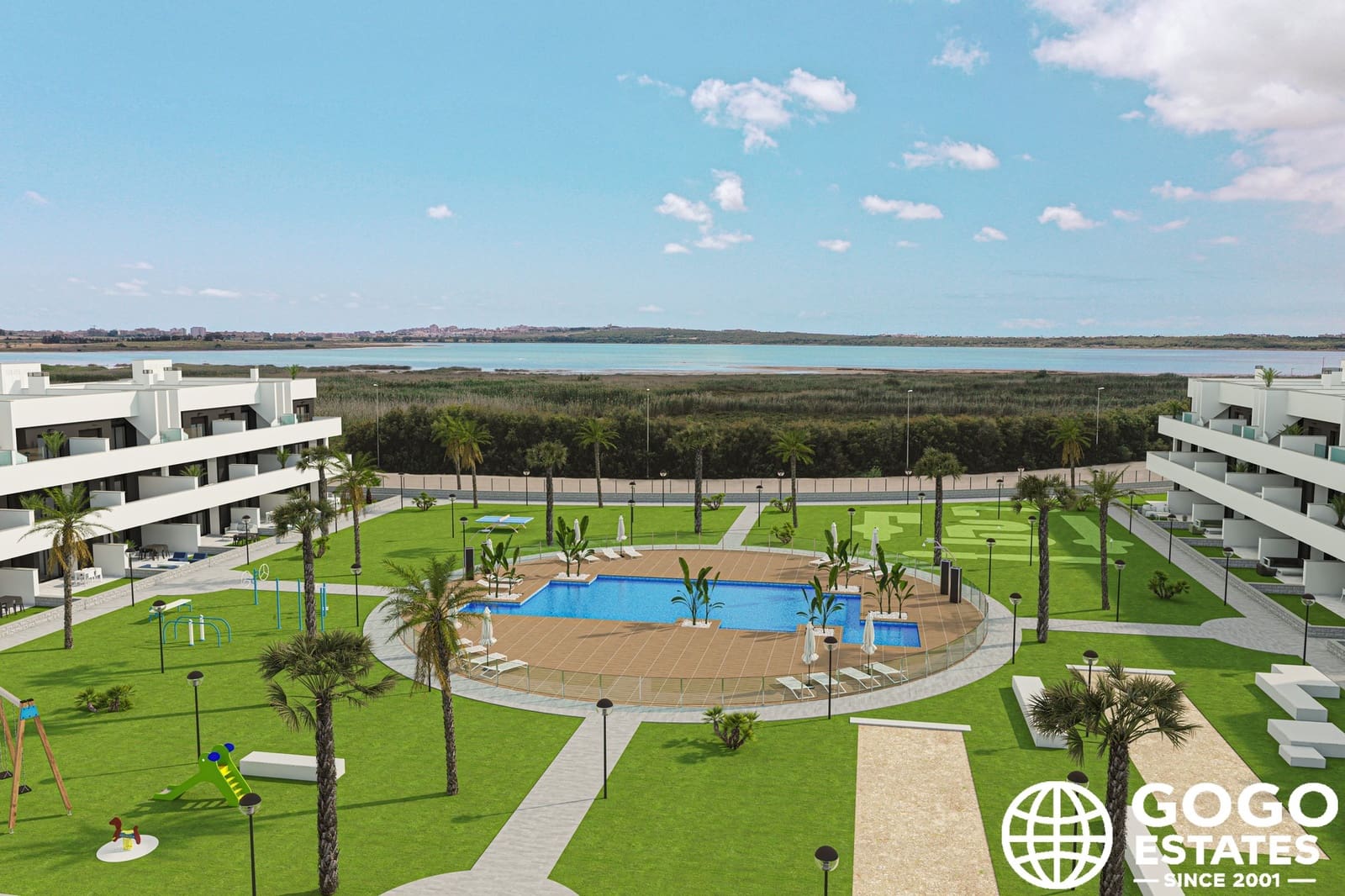 2 soveværelse Lejlighed til salg i Guardamar del Segura med swimmingpool - € 229.000 (Ref: 10164424)
