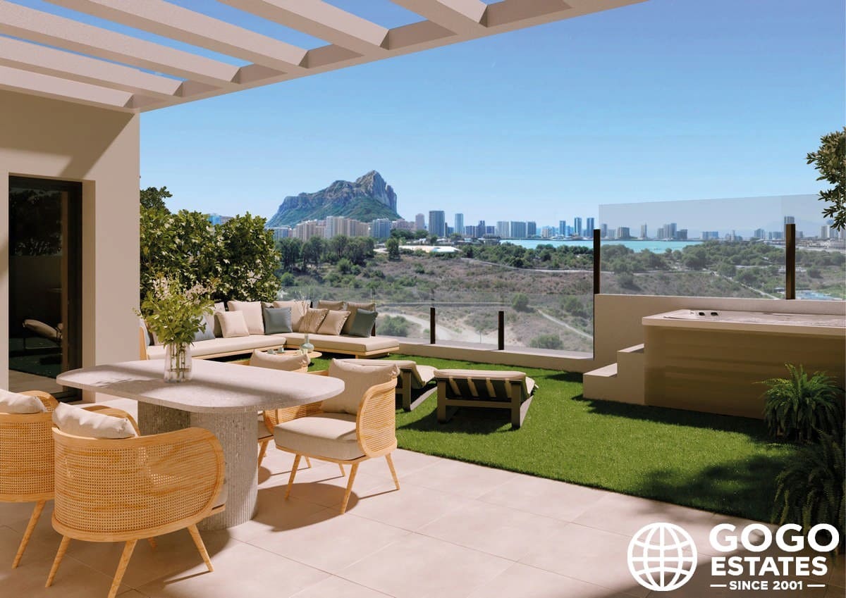 3 soverom Penthouse til salgs i Calpe / Calp med svømmebasseng garasje - € 750 000 (Ref: 10164428)
