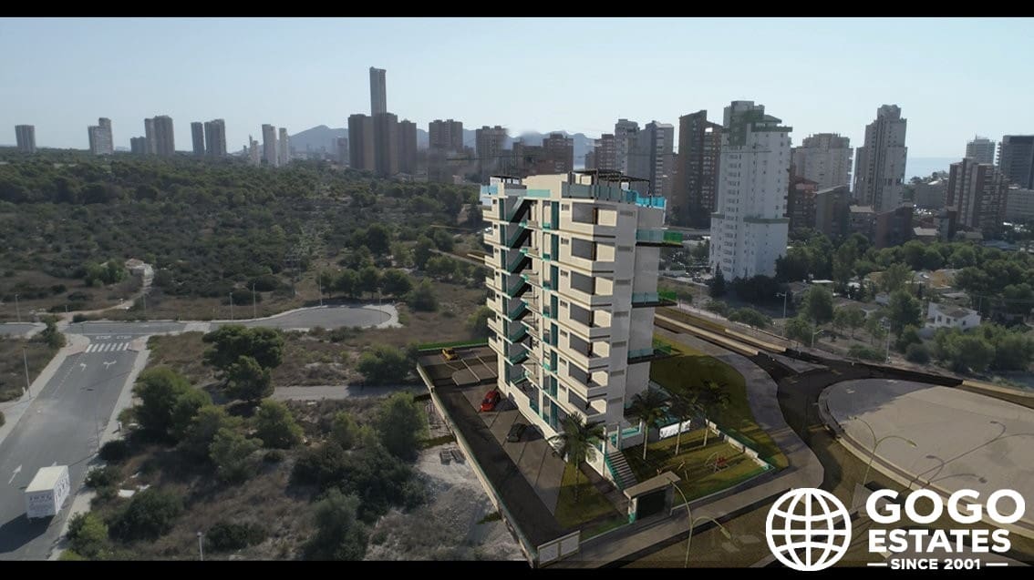 2 Zimmer Apartment zu verkaufen in Finestrat mit Pool Garage - 280.000 € (Ref: 10164461)