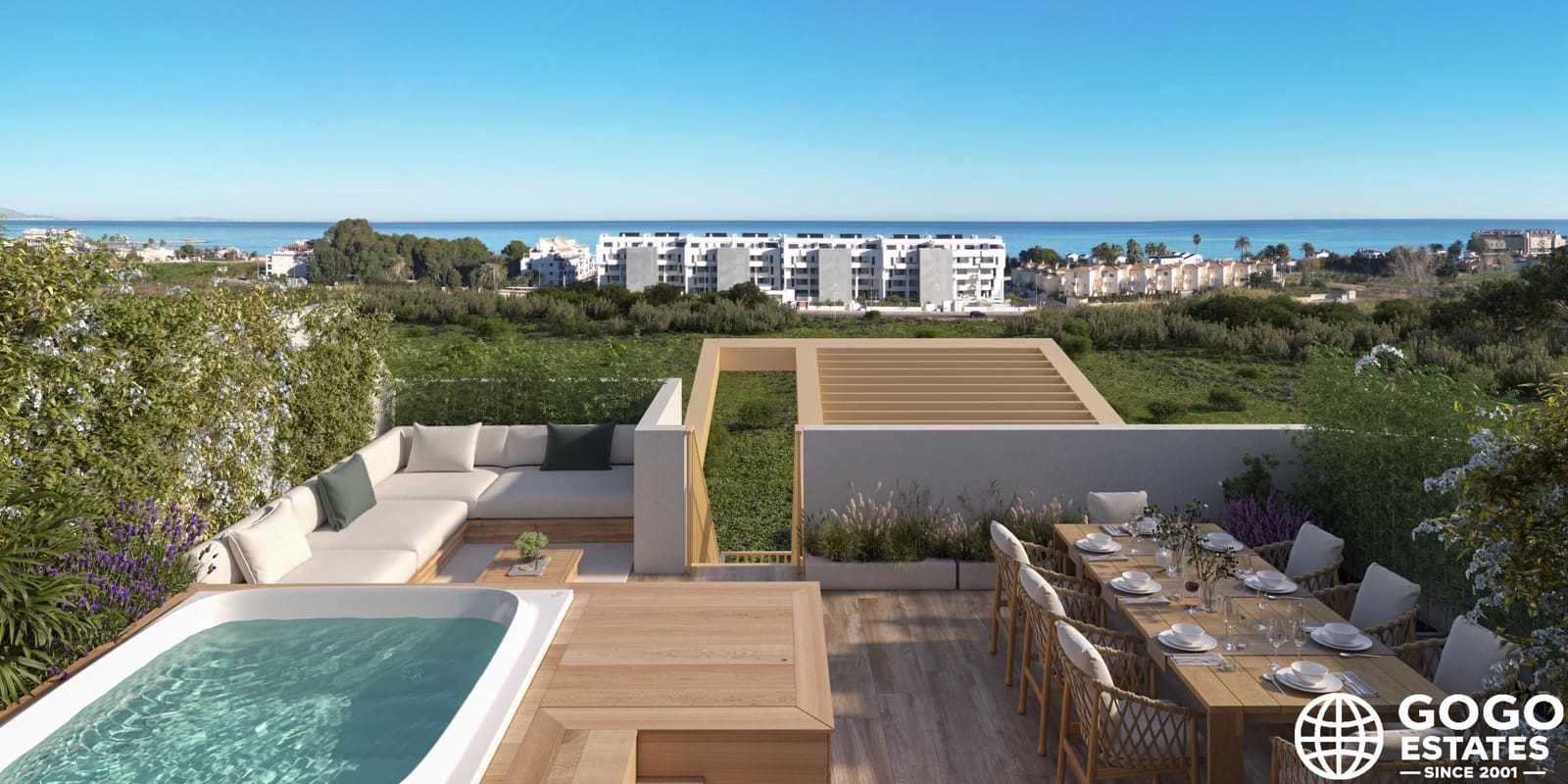 2 soveværelse Penthouse til salg i El Vergel / Verger med swimmingpool garage - € 394.000 (Ref: 10164478)