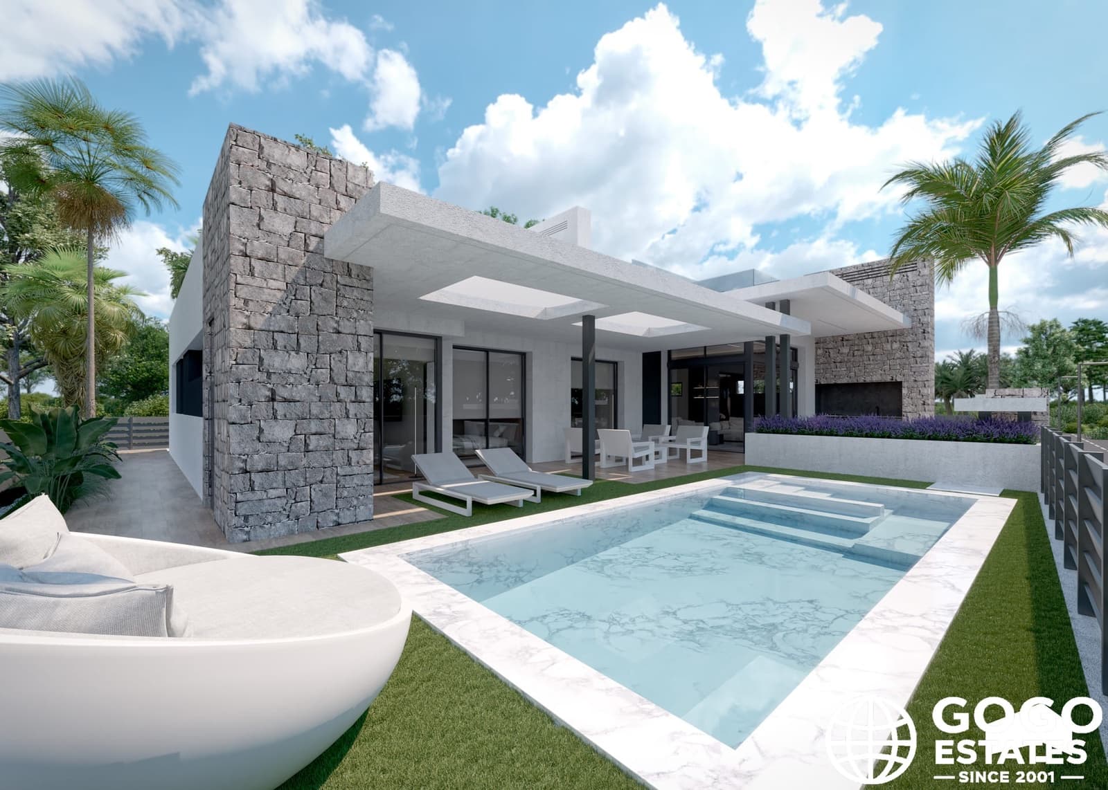 Chalet de 3 habitaciones en Torre-Pacheco en venta con piscina - 1.613.000 € (Ref: 10164483)