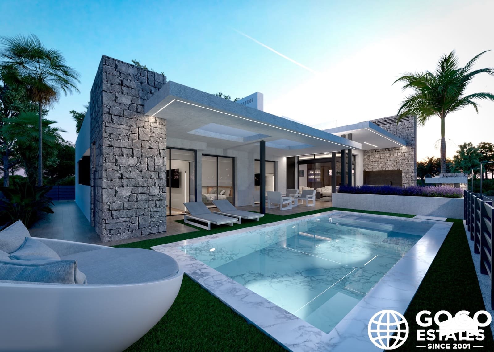 Chalet de 3 habitaciones en Torre-Pacheco en venta con piscina - 1.613.000 € (Ref: 10164483)