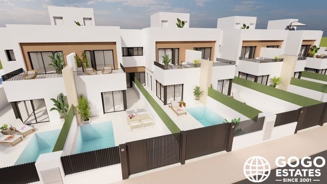 3 sovrum Radhus till salu i Santiago de la Ribera, San Javier med pool - 409 900 € (Ref: 10164487)