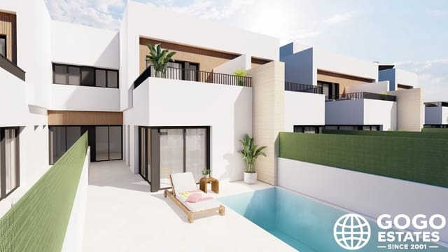 3 sovrum Radhus till salu i Santiago de la Ribera, San Javier med pool - 409 900 € (Ref: 10164487)