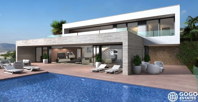 3 soveværelse Villa til salg i Cumbre del Sol, Benitachell / Benitatxell med swimmingpool garage - € 3.100.000 (Ref: 10164495)