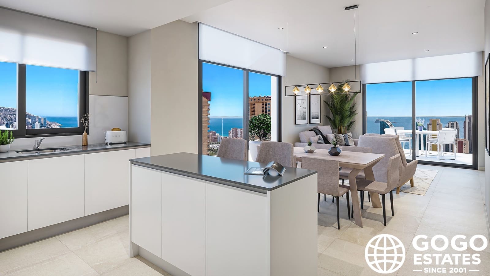2 quarto Apartamento para venda em Benidorm com piscina garagem - 507 000 € (Ref: 10164498)