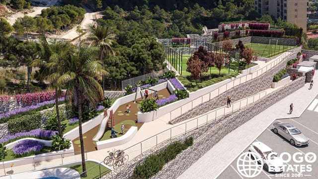 2 quarto Apartamento para venda em Via Parque, Benidorm com piscina garagem - 507 000 € (Ref: 10164498)