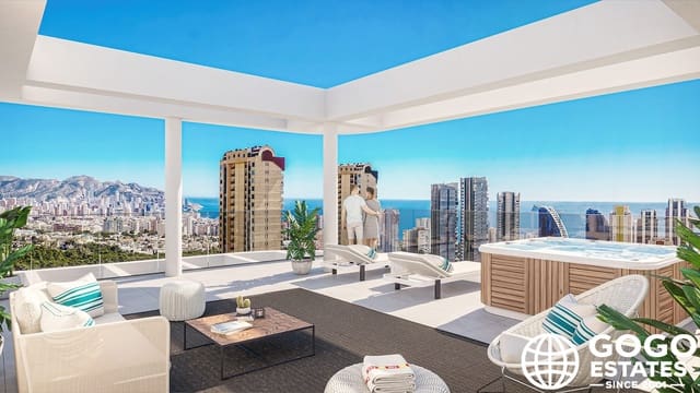 2 quarto Apartamento para venda em Via Parque, Benidorm com piscina garagem - 507 000 € (Ref: 10164498)
