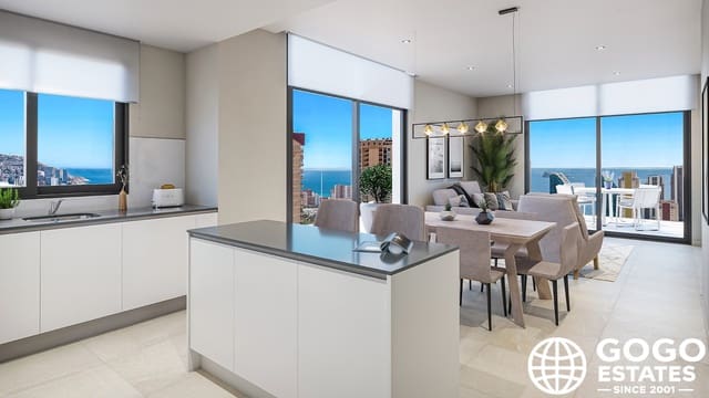 3 quarto Apartamento para venda em Via Parque, Benidorm com piscina garagem - 601 000 € (Ref: 10164499)