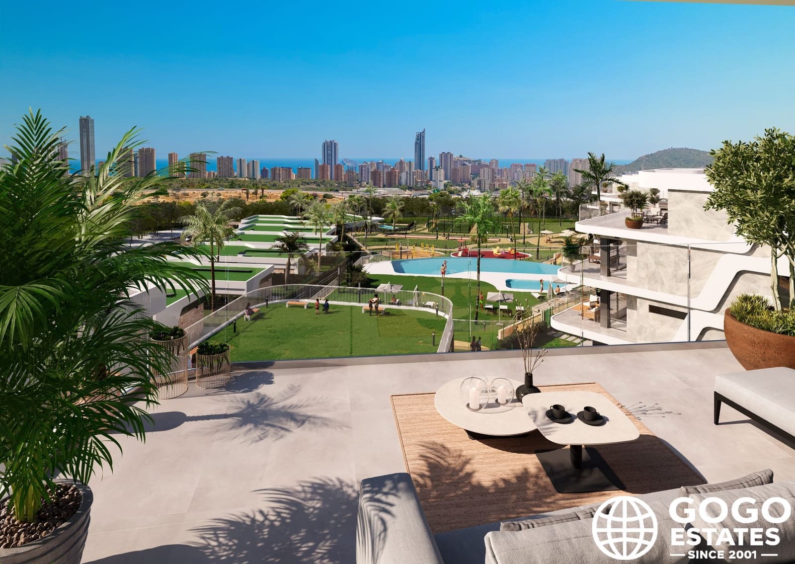 2 bedroom Penthouse for sale in Finestrat with pool - € 630,000 (Ref: 10164550)