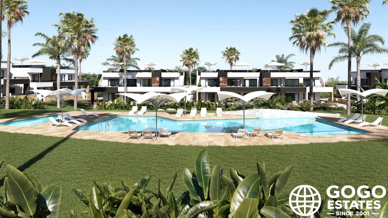Bungalow de 2 habitaciones en Rojales en venta con piscina garaje - 322.000 € (Ref: 10164579)