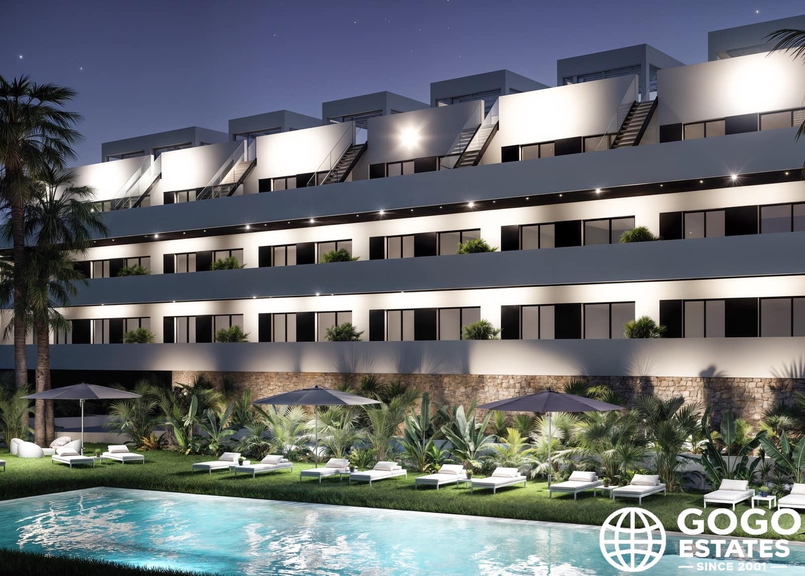 2 bedroom Apartment for sale in Finestrat with pool - € 339,900 (Ref: 10164594)