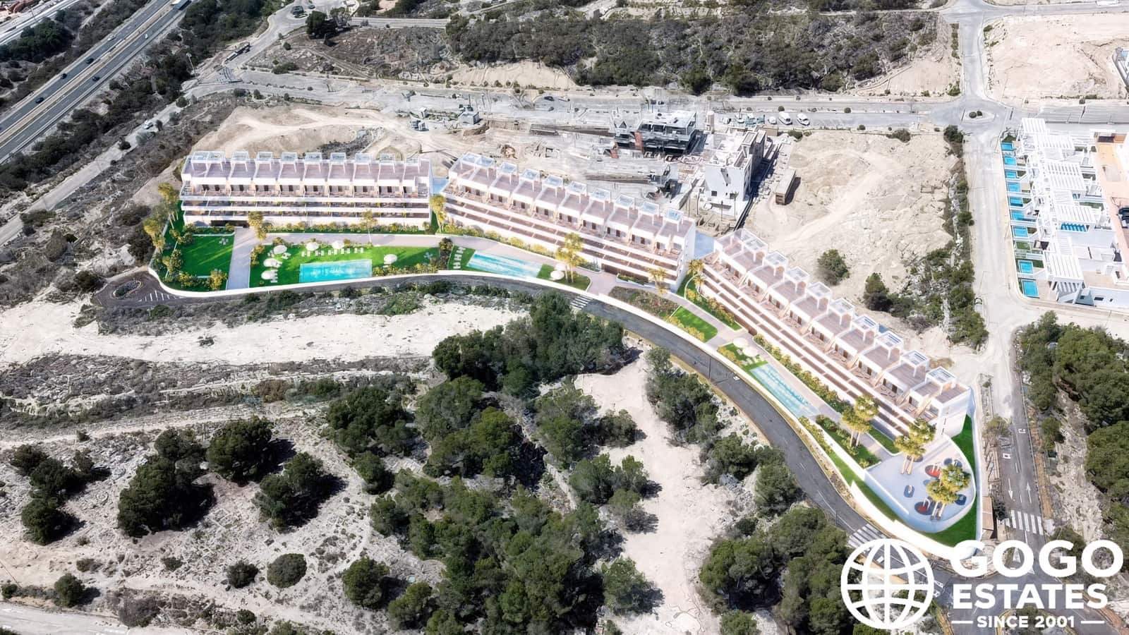 2 bedroom Penthouse for sale in Finestrat with pool garage - € 389,900 (Ref: 10164595)