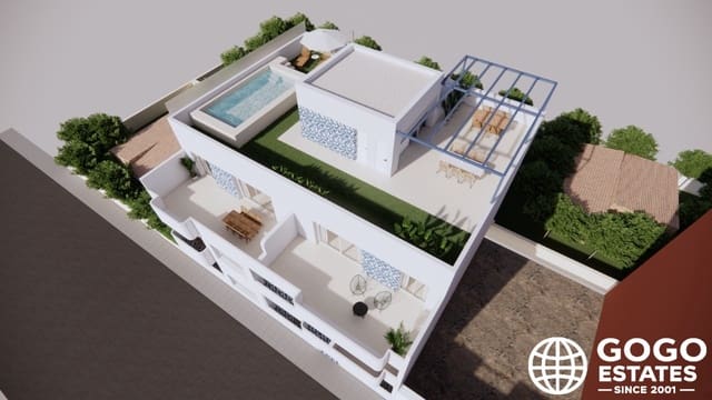 1 bedroom Apartment for sale in Torre de la Horadada, Pilar de la Horadada with pool - € 245,900 (Ref: 10164600)