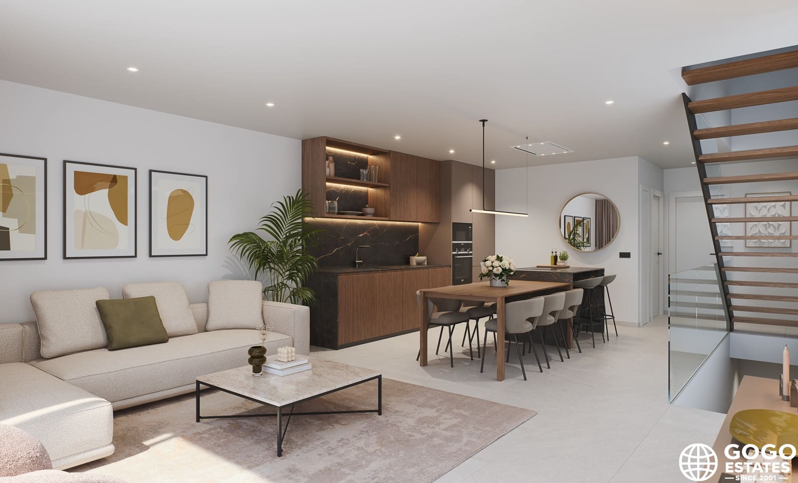 3 soverom Kjedet enebolig til salgs i Torre-Pacheco med svømmebasseng garasje - € 755 000 (Ref: 10164606)