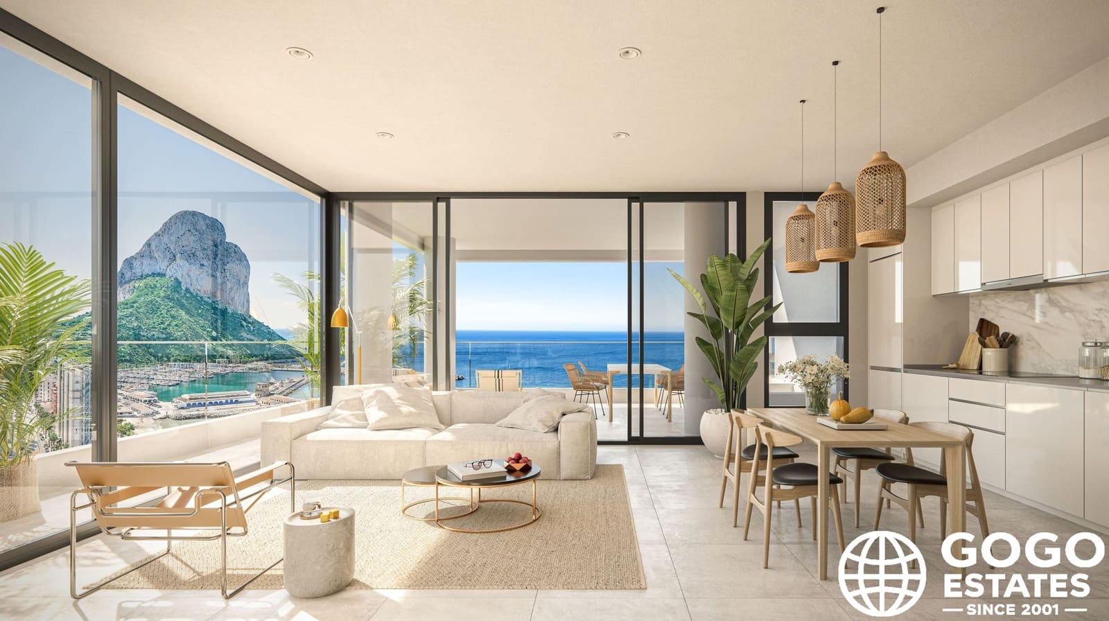 3 soverom Penthouse til salgs i Calpe / Calp med svømmebasseng garasje - € 1 650 000 (Ref: 10164617)