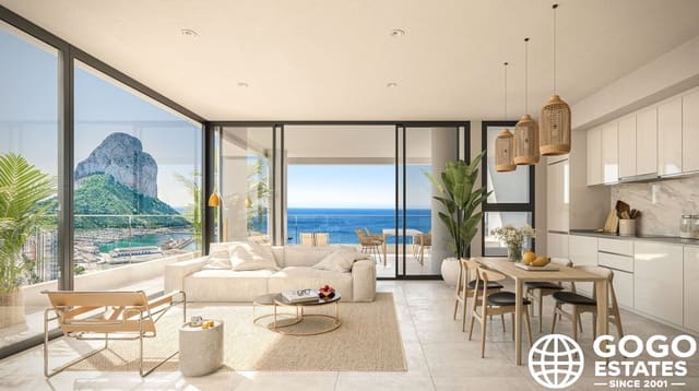 3 soverom Penthouse til salgs i Playa Arenal - Bol, Calpe / Calp med svømmebasseng garasje - € 1 650 000 (Ref: 10164617)