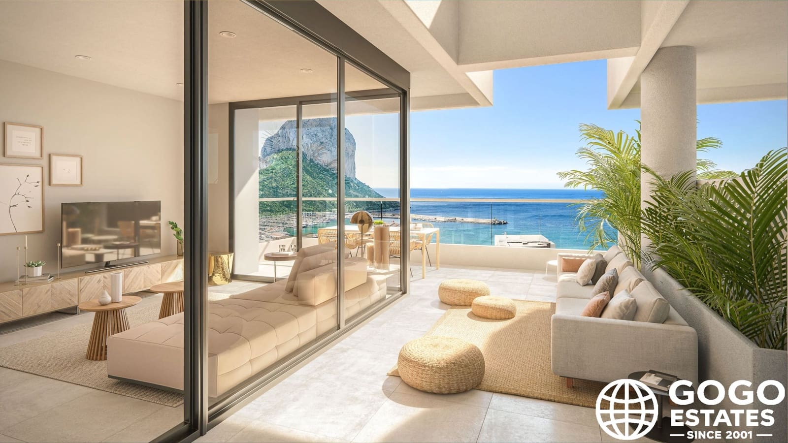 3 soverom Penthouse til salgs i Calpe / Calp med svømmebasseng garasje - € 1 650 000 (Ref: 10164617)