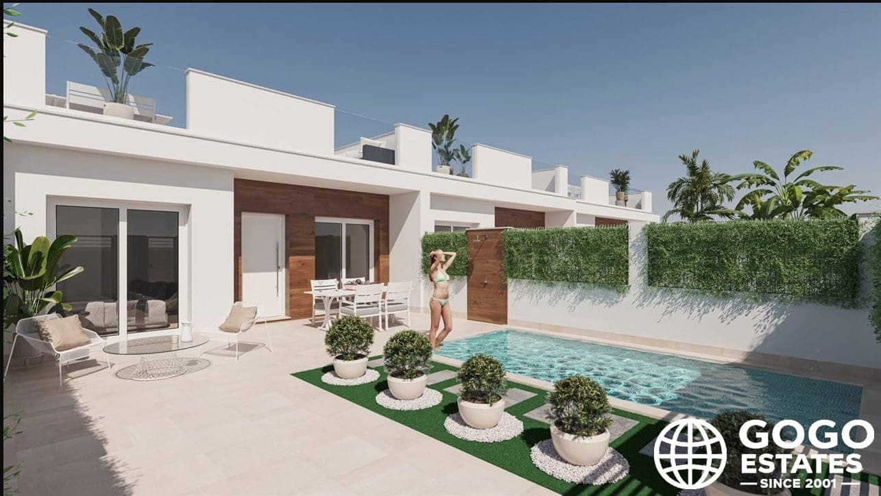 2 soverom Rekkehus til salgs i San Javier med svømmebasseng - € 380 000 (Ref: 10164627)