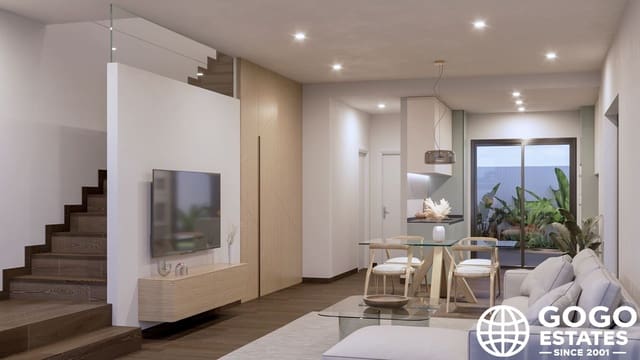 3 soverom Rekkehus til salgs i San Pedro del Pinatar ciudad, San Pedro del Pinatar med svømmebasseng - € 479 900 (Ref: 10164648)