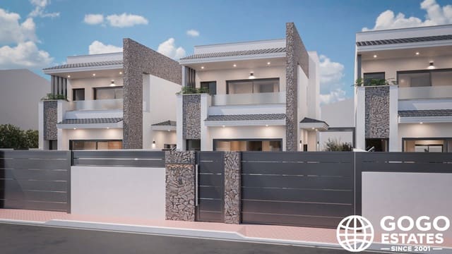3 soverom Rekkehus til salgs i San Pedro del Pinatar ciudad, San Pedro del Pinatar med svømmebasseng - € 479 900 (Ref: 10164648)