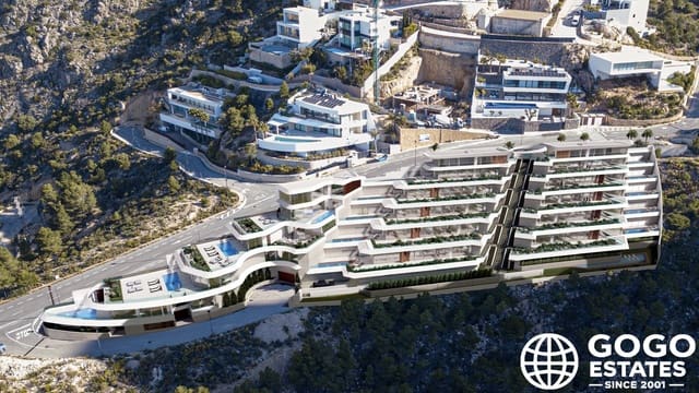 3 sovrum Lägenhet till salu i Maryvilla, Calpe / Calp med pool garage - 1 200 000 € (Ref: 10164650)