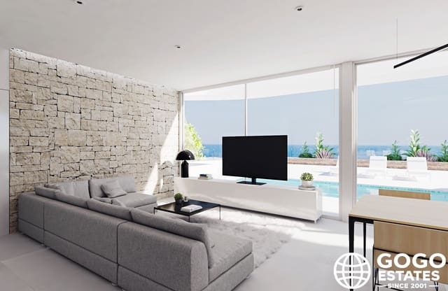 4 Zimmer Villa zu verkaufen in Maryvilla, Calpe / Calp mit Pool Garage - 2.600.000 € (Ref: 10164658)
