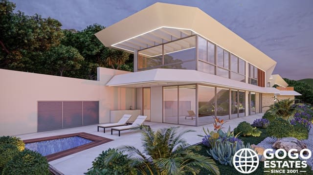 4 Zimmer Villa zu verkaufen in Maryvilla, Calpe / Calp mit Pool Garage - 2.600.000 € (Ref: 10164658)