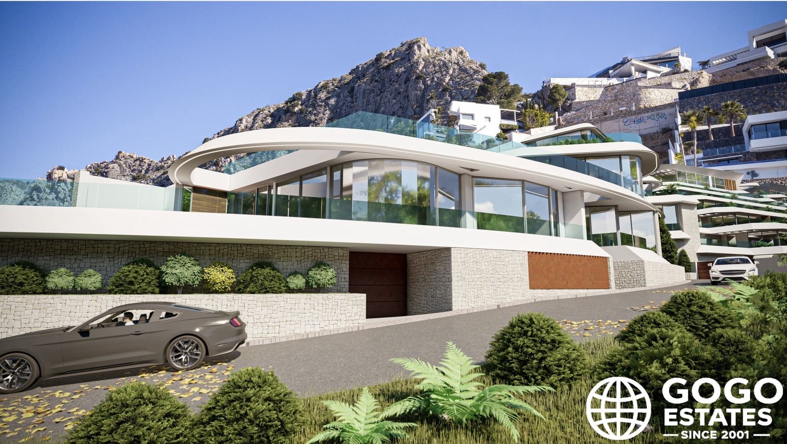 4 makuuhuone Huvila myytävänä paikassa Calpe / Calp mukana uima-altaan 
autotalli - 2 800 000 € (Ref: 10164659)