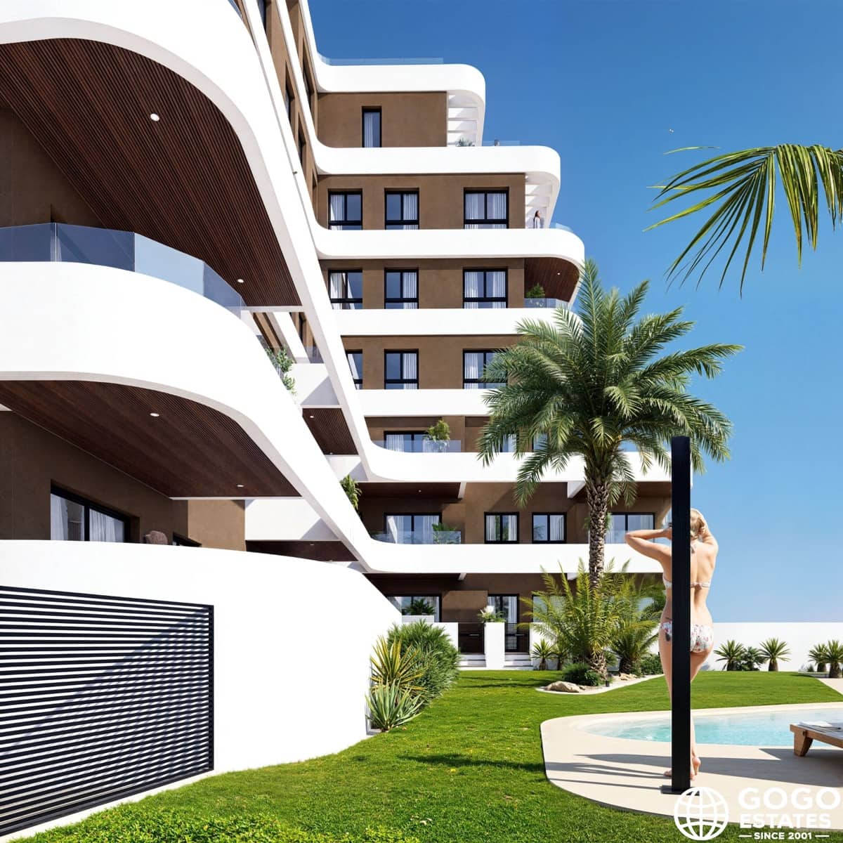 2 soveværelse Lejlighed til salg i Guardamar del Segura med swimmingpool garage - € 305.000 (Ref: 10164693)