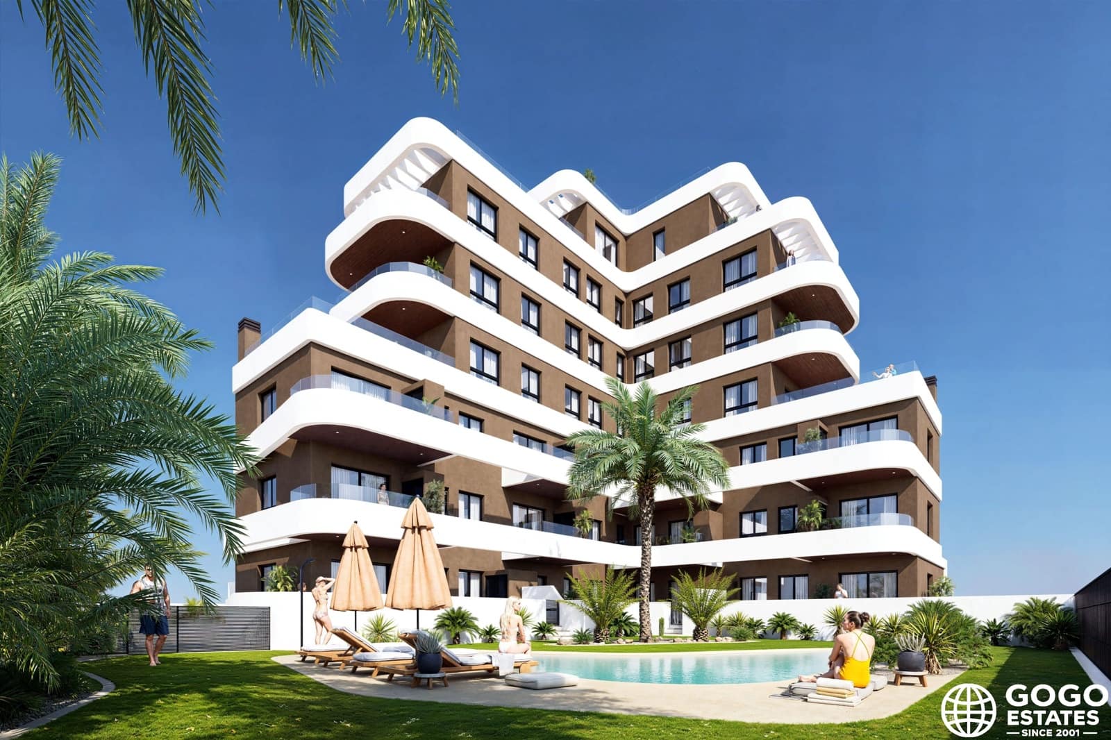 2 soveværelse Lejlighed til salg i Guardamar del Segura med swimmingpool garage - € 305.000 (Ref: 10164693)