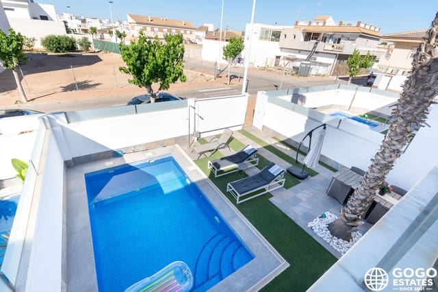 3 soverom Villa til salgs i Los Peñascos - El Salero - Los Imbernones, San Pedro del Pinatar med svømmebasseng garasje - € 399 000 (Ref: 9970940)