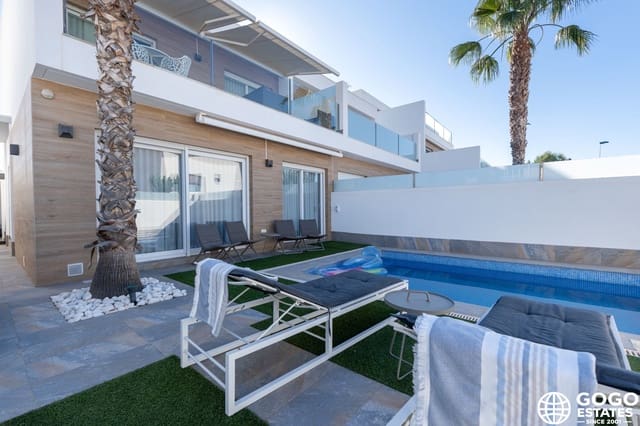 3 soverom Villa til salgs i Los Peñascos - El Salero - Los Imbernones, San Pedro del Pinatar med svømmebasseng garasje - € 399 000 (Ref: 9970940)