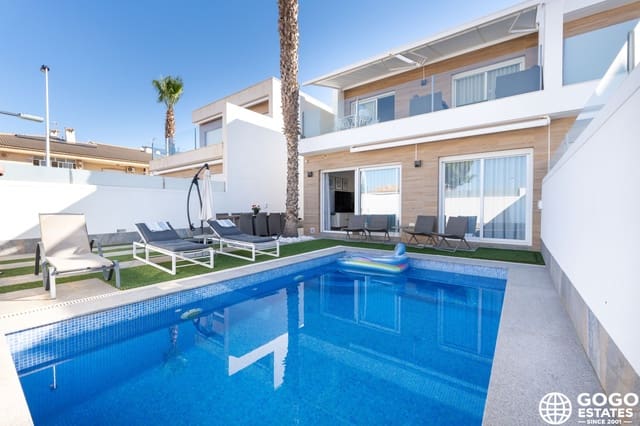 3 soverom Villa til salgs i Los Peñascos - El Salero - Los Imbernones, San Pedro del Pinatar med svømmebasseng garasje - € 399 000 (Ref: 9970940)