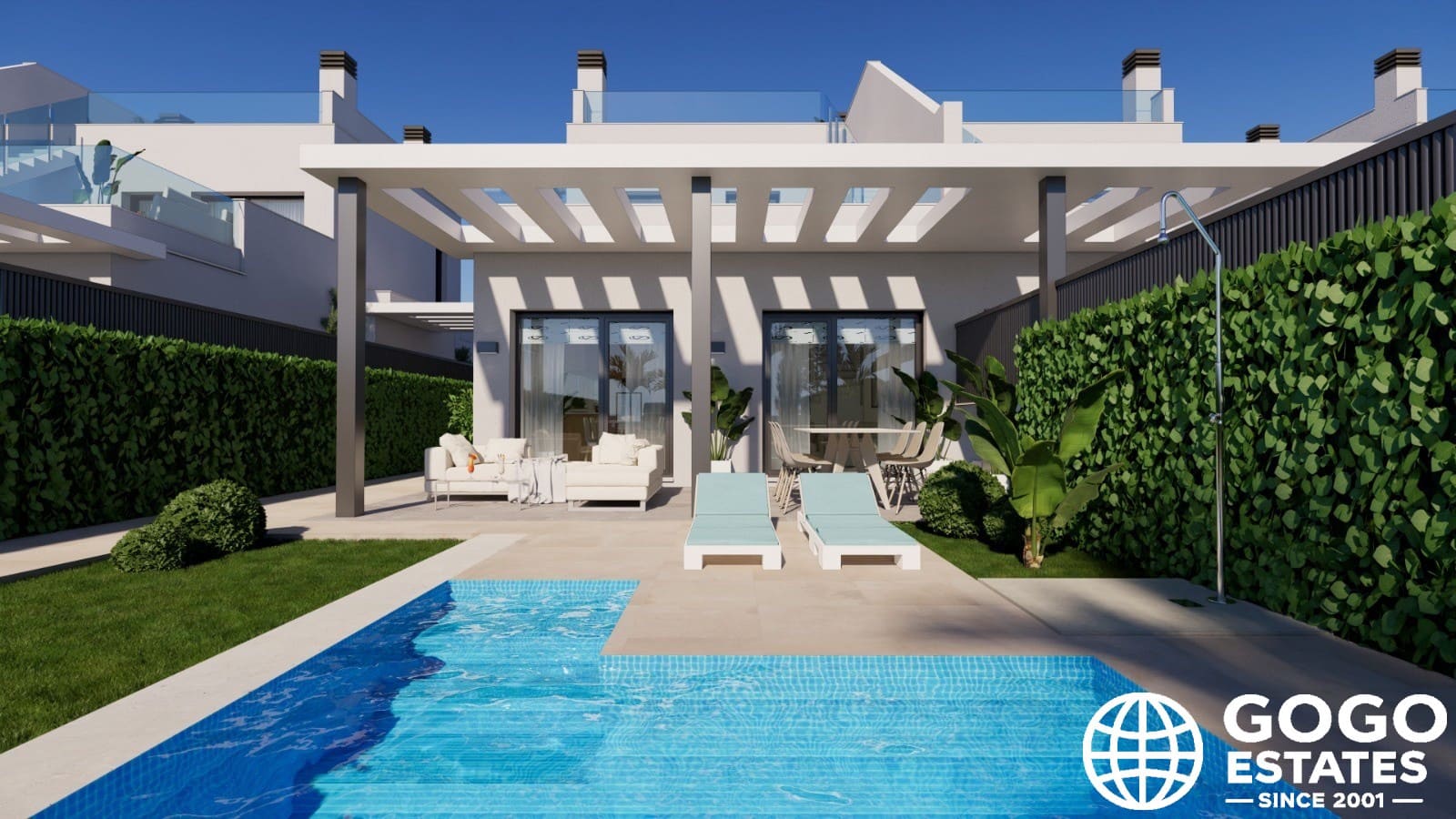 3 soveværelse Rækkehus til salg i Los Alcazares med swimmingpool - € 1.390.000 (Ref: 9970943)