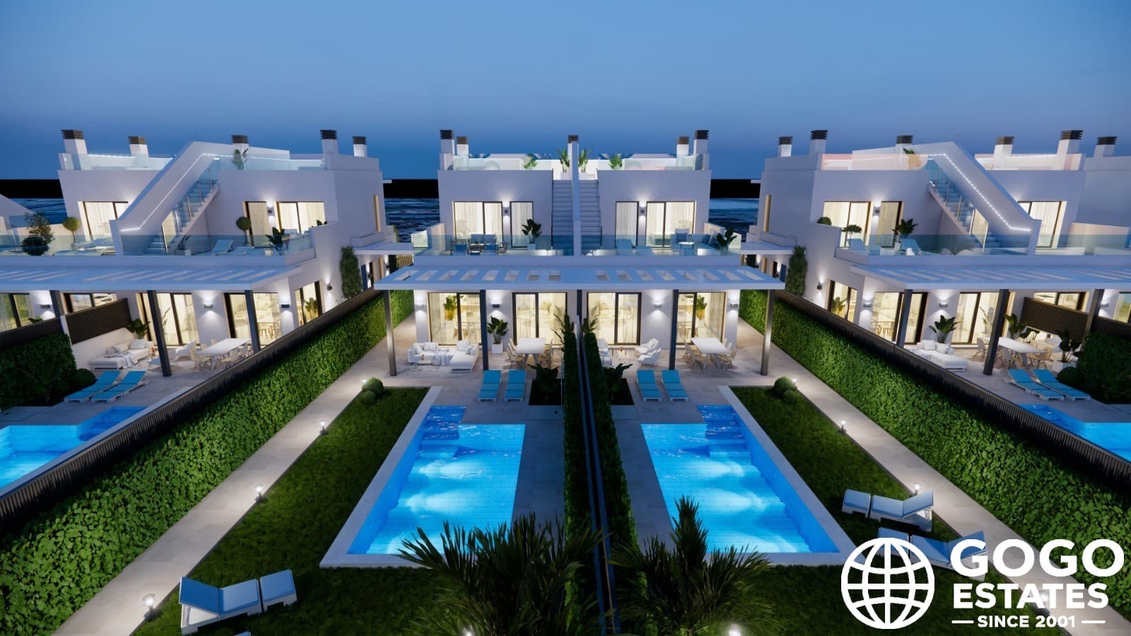 3 soveværelse Rækkehus til salg i Los Alcazares med swimmingpool - € 1.390.000 (Ref: 9970943)