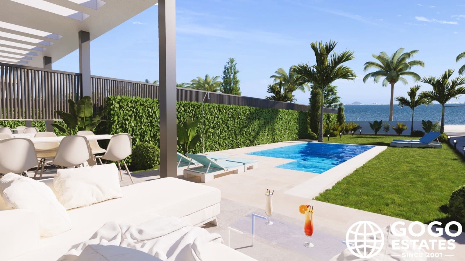 3 soveværelse Rækkehus til salg i Los Alcazares med swimmingpool - € 1.390.000 (Ref: 9970943)