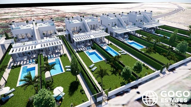 3 soverom Rekkehus til salgs i Los Narejos - Punta Calera, Los Alcázares med svømmebasseng - € 1 390 000 (Ref: 9970943)