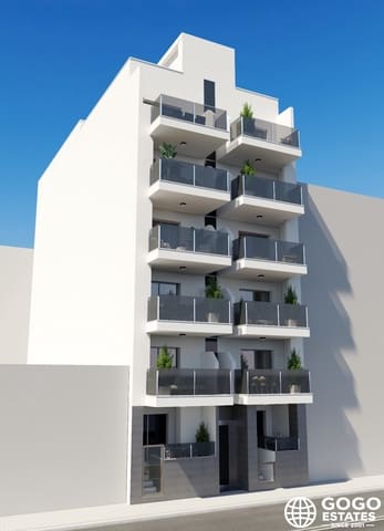 3 makuuhuone Huoneisto myytävänä paikassa Playa del Cura, Torrevieja mukana uima-altaan - 279 000 € (Ref: 9970944)