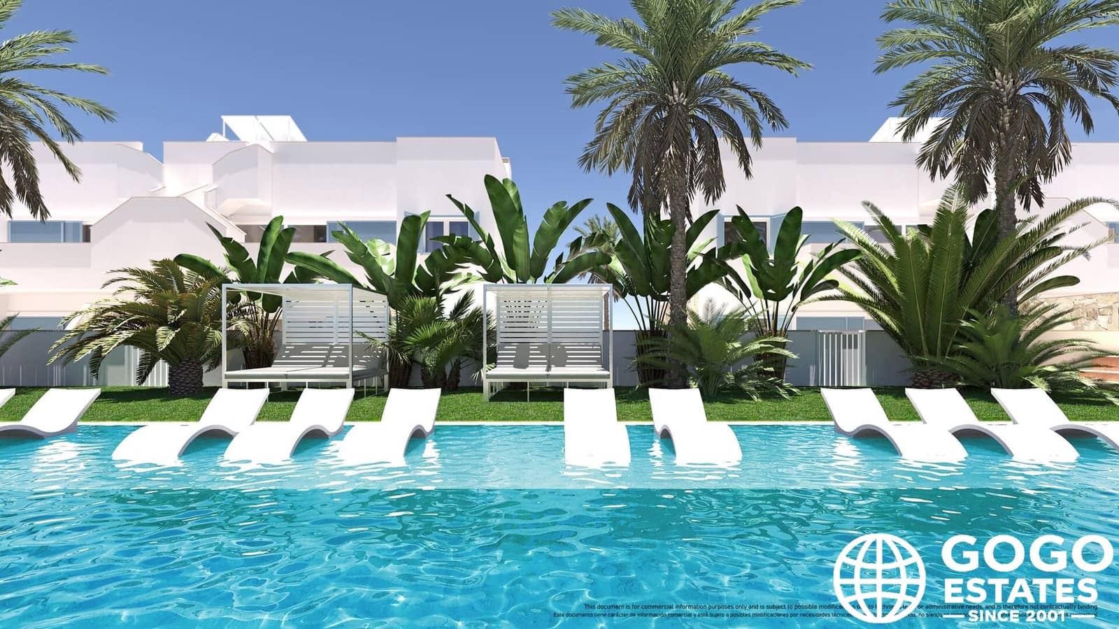 3 bedroom Terraced Villa for sale in Pilar de la Horadada with pool - € 492,000 (Ref: 9970973)