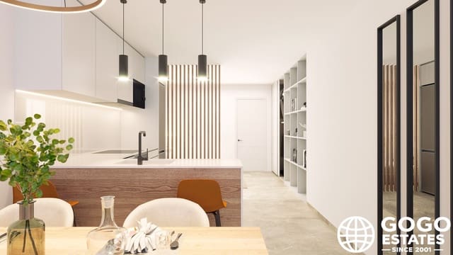 Apartamento de 1 habitación en Las Piscinas Naturales, Torrevieja en venta con piscina - 225.000 € (Ref: 9970974)