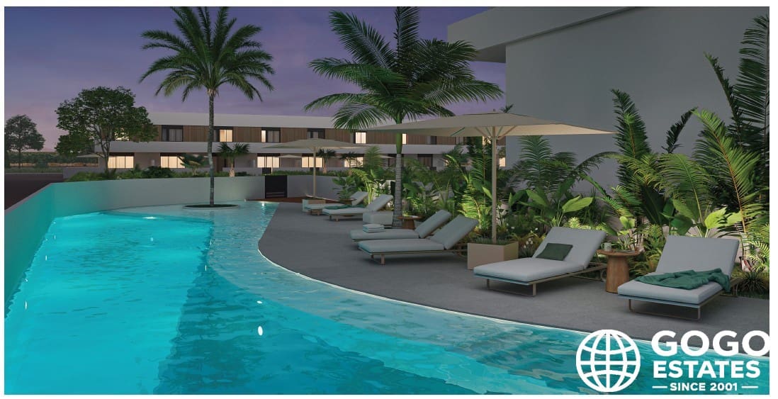 2 soveværelse Rækkehus til salg i Pilar de la Horadada med swimmingpool - € 314.900 (Ref: 9970997)
