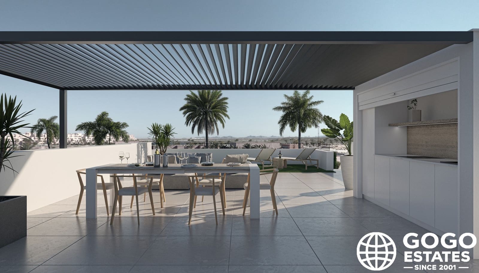 3 soverom Penthouse til salgs i Alhama de Murcia med svømmebasseng - € 269 850 (Ref: 9971010)