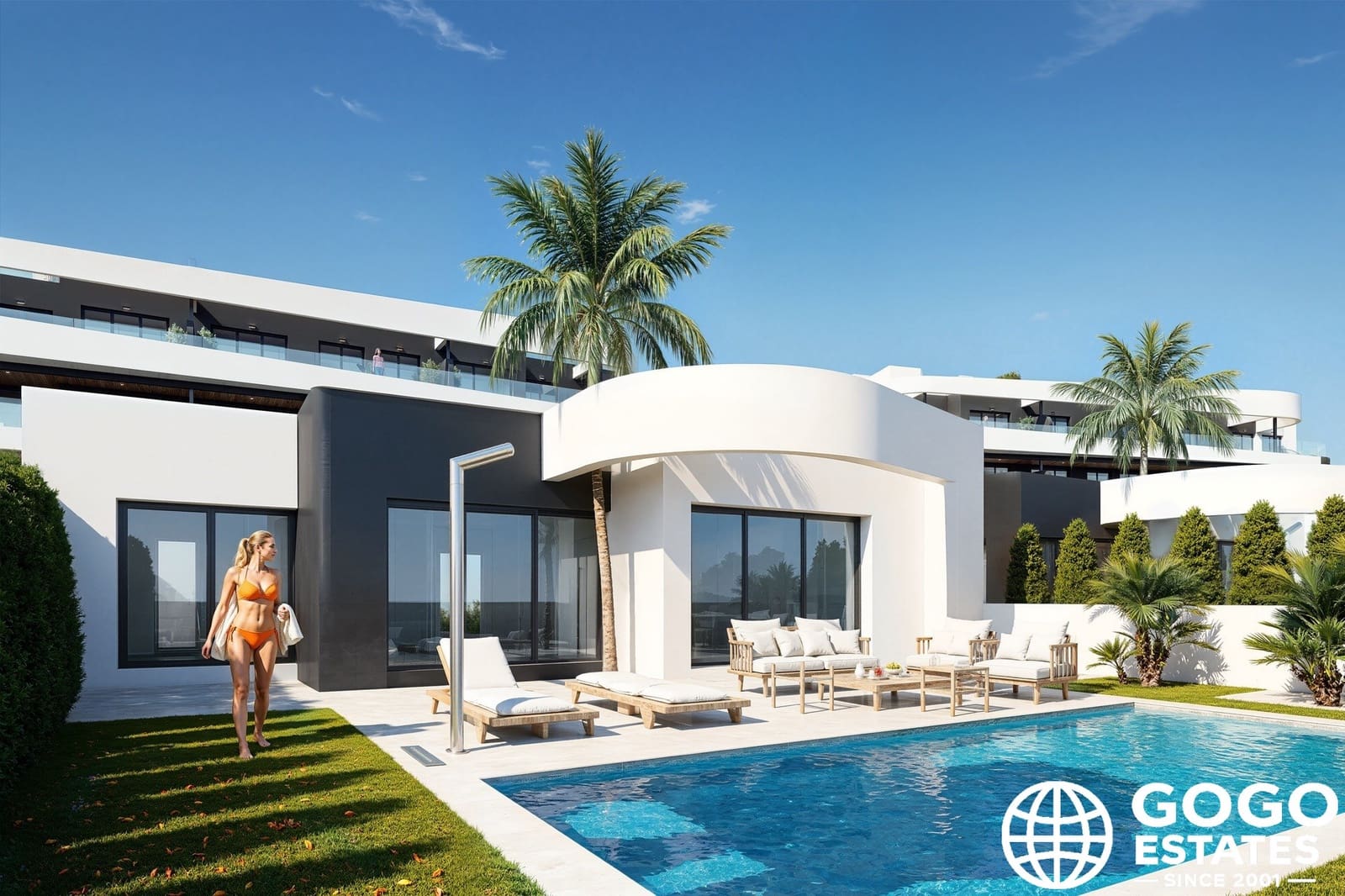 Chalet de 3 habitaciones en Los Alcázares en venta con piscina garaje - 599.000 € (Ref: 9971016)