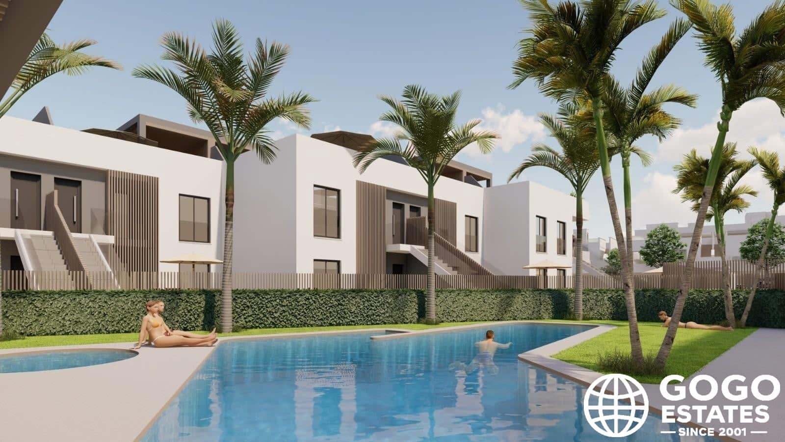 3 soverom Bungalow til salgs i Pilar de la Horadada med svømmebasseng garasje - € 450 000 (Ref: 9971033)