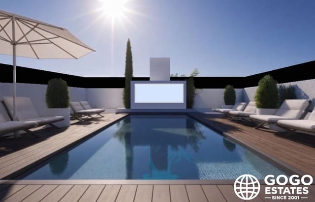 2 soveværelse Bungalow til salg i Los Peñascos - El Salero - Los Imbernones, San Pedro del Pinatar med swimmingpool garage - € 288.000 (Ref: 9971036)