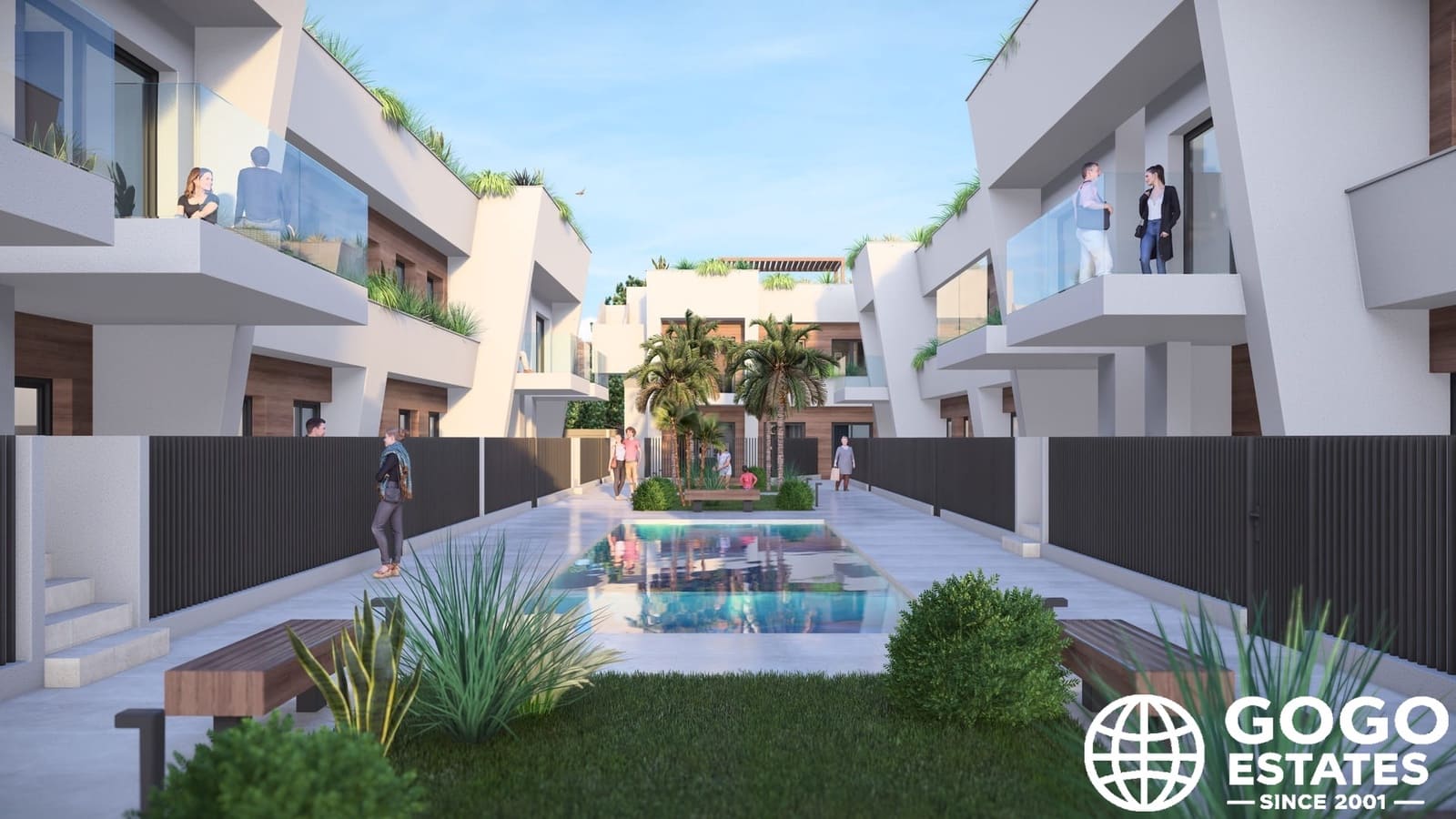 2 bedroom Bungalow for sale in Torre-Pacheco with pool - € 260,000 (Ref: 9971045)