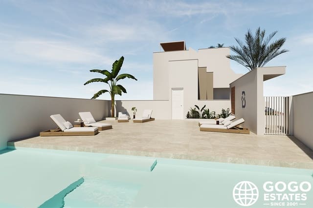 2 soveværelse Bungalow til salg i San Pedro del Pinatar ciudad, San Pedro del Pinatar med swimmingpool garage - € 239.900 (Ref: 9971050)