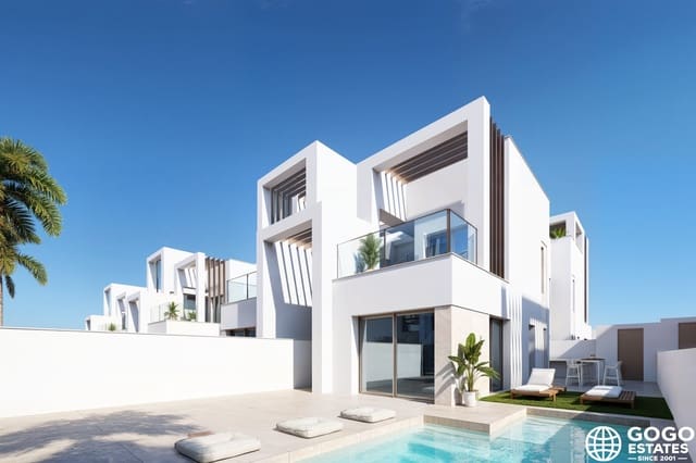 3 soverom Hus til salgs i Las Lomas de Rame - Bahía Bella, Los Alcázares med svømmebasseng - € 469 000 (Ref: 9971053)